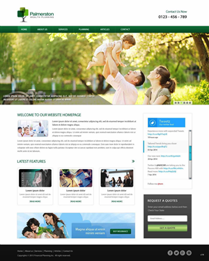 Web Design by pb for Palmerston Wealth Planning | Design: #6196859