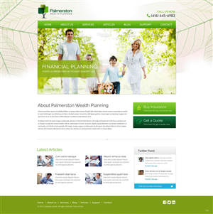 Web Design by pb for Palmerston Wealth Planning | Design: #6196866