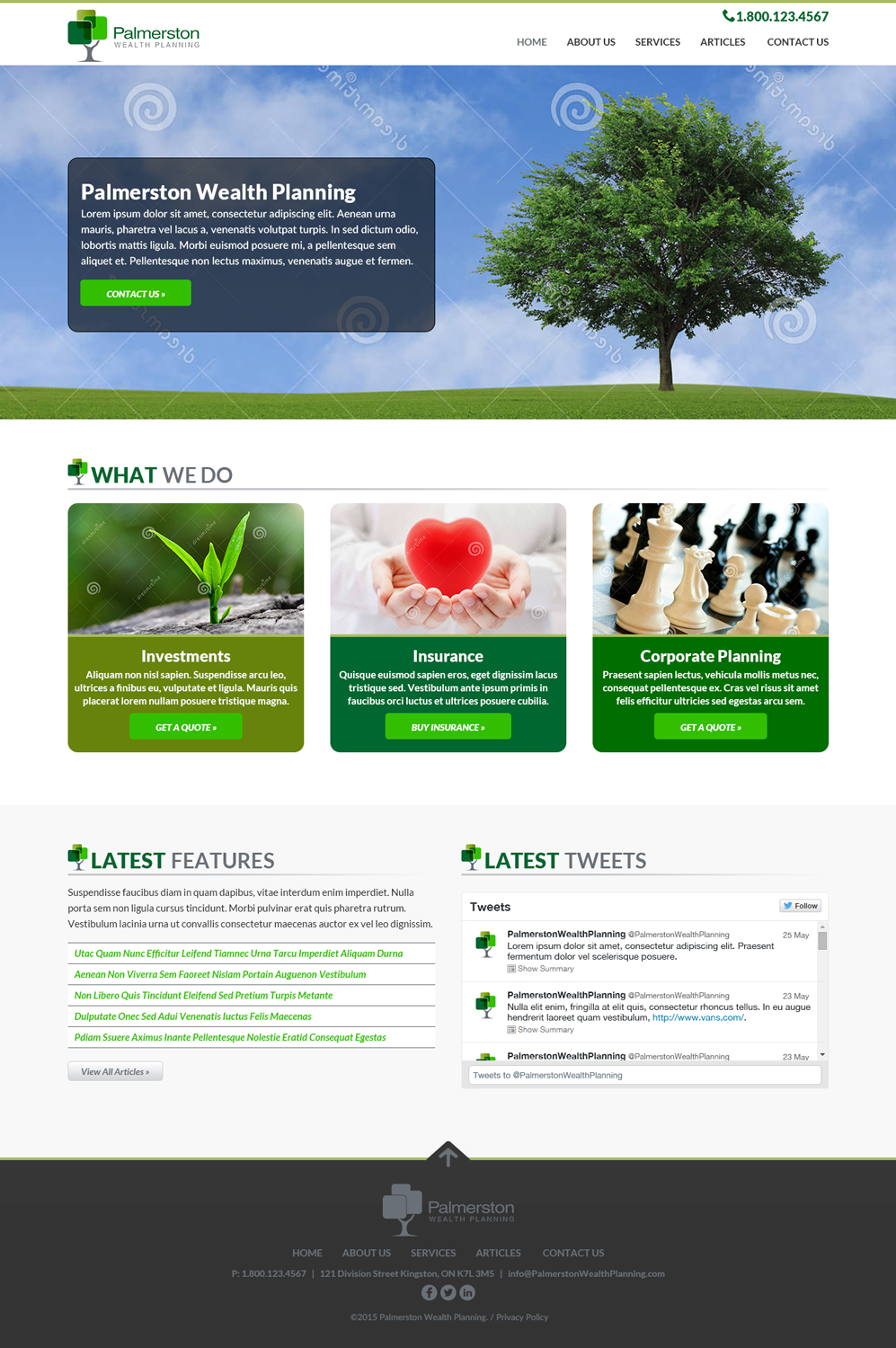 Web Design by MIND for Palmerston Wealth Planning | Design #6341569