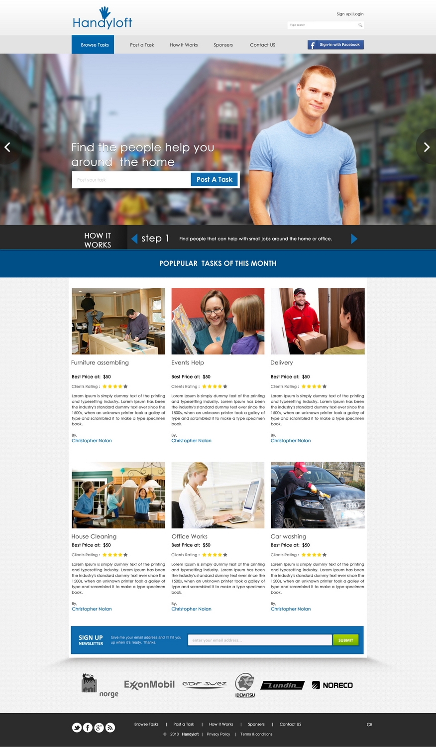 Web-Design von pb für Handyloft | Design #1653630