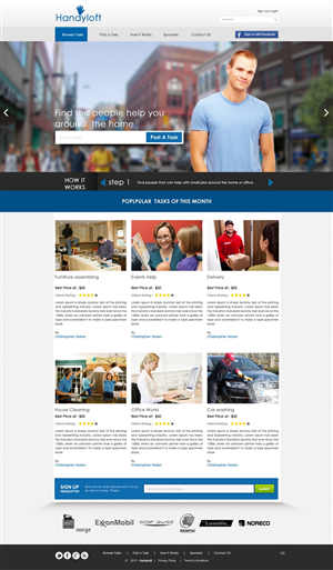 Diseño Web por pb para Handyloft | Diseño: #1653630