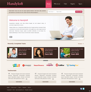 Diseño Web por pb para Handyloft | Diseño: #1653639