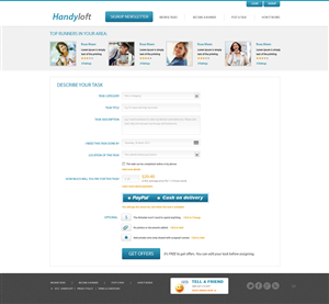 Web Design by pb for Handyloft | Design: #1691280