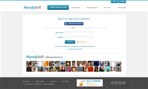 Web Design by pb for Handyloft | Design: #1691285