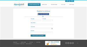 Web Design by pb for Handyloft | Design: #1691289