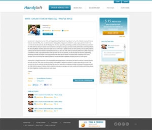 Web Design by pb for Handyloft | Design: #1733961