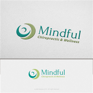 Mindful Chiropractic and/& Wellness | Logo Design by Alex Martin