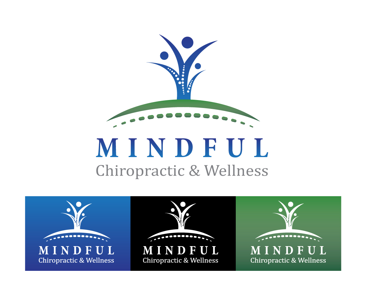 Logo Design by Khan01 for mindful chiropractic and wellness | Design #6179956