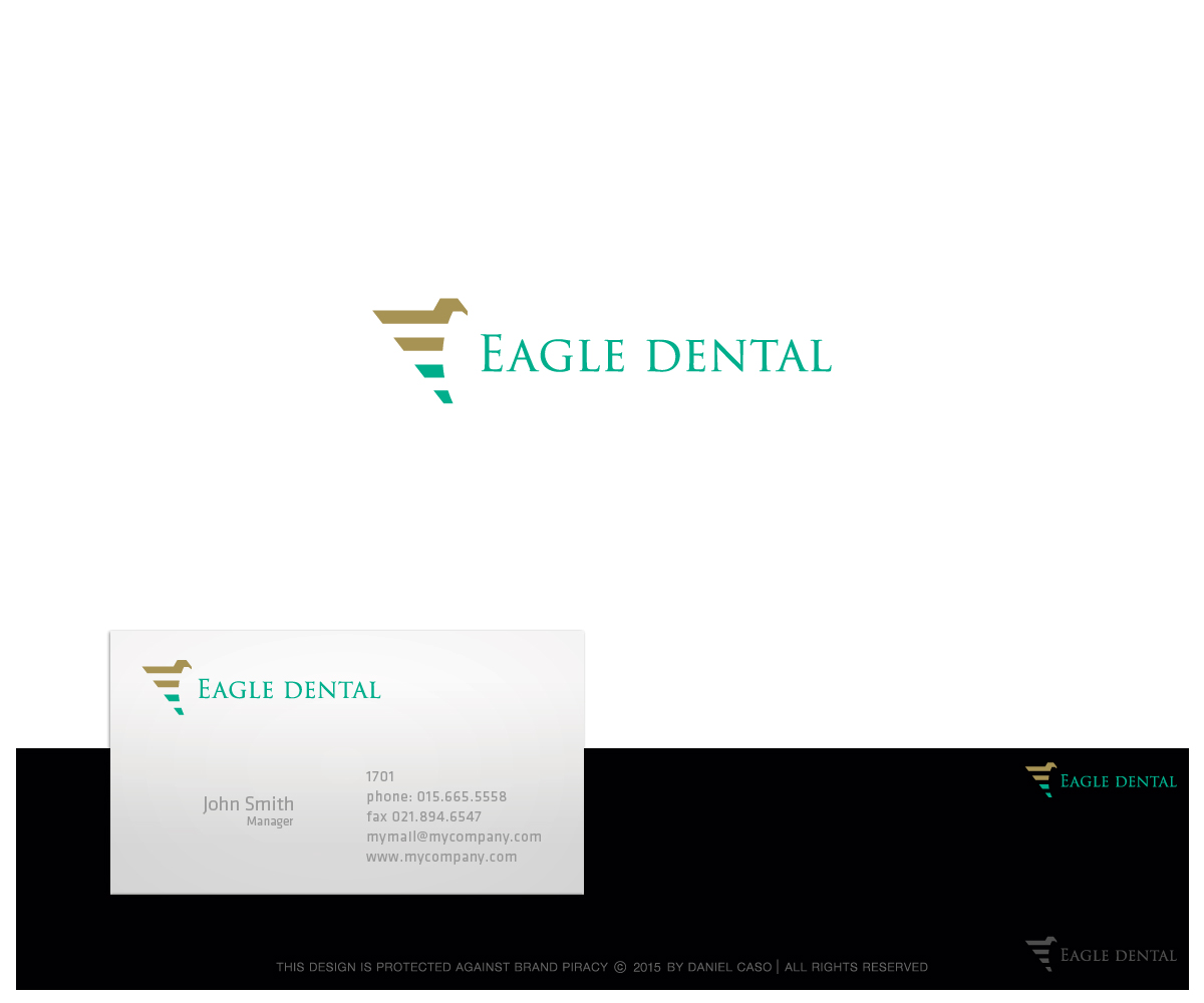 Diseño de Logo por Daniel Caso Design para Eagle Dental | Diseño #6186782