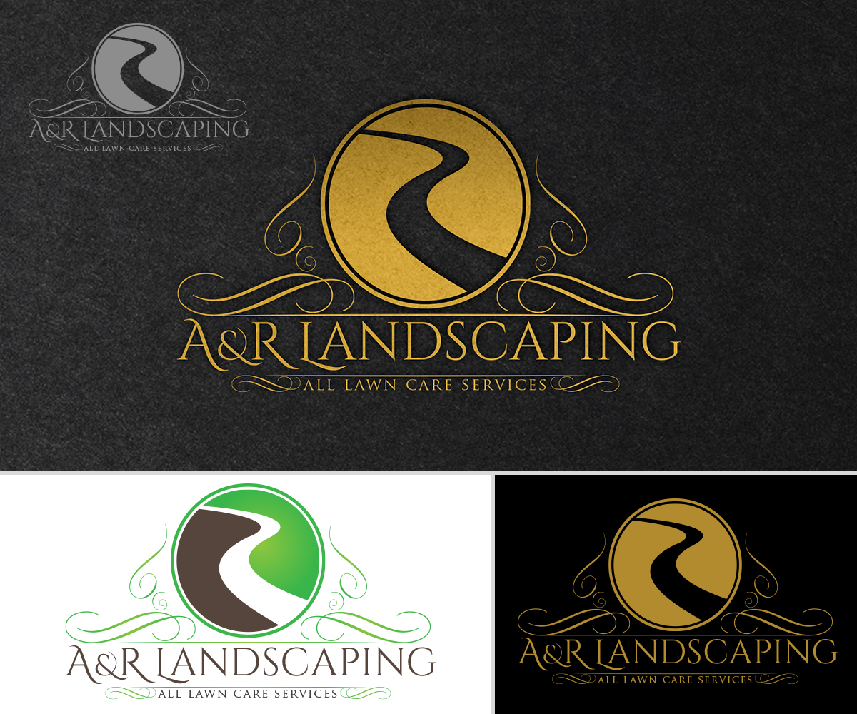Logo Design by The Deno Technology for A & R Lawn service | Design #6196558