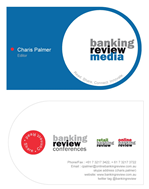 Business Card Design by NG KIA HUI for Banking Review Media | Design: #10454