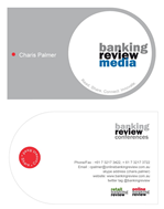 Business Card Design by NG KIA HUI for Banking Review Media | Design: #9493