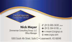 Business Card Design by Jackie Morrison for this project | Design: #6263317