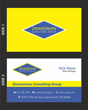 Business Card Design by devcreationspoint