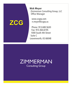 Business Card Design by vibrantdsigns
