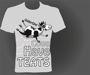 T-shirt Design by jayneel_s for UdderOne | Design: #6256375