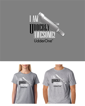 T-shirt Design by Bling Connect Ink for UdderOne | Design: #6252398