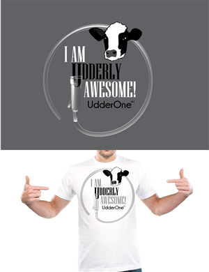 T-shirt Design by Bling Connect Ink for UdderOne | Design: #6269908