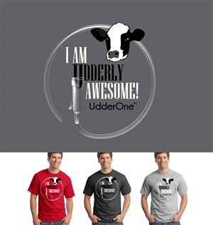 T-shirt Design by Bling Connect Ink for UdderOne | Design: #6270006