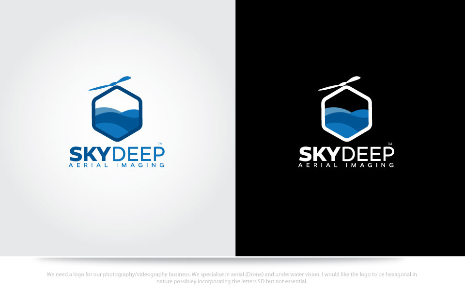Logo Design by Logoziner for SkyDeep | Design #10356265