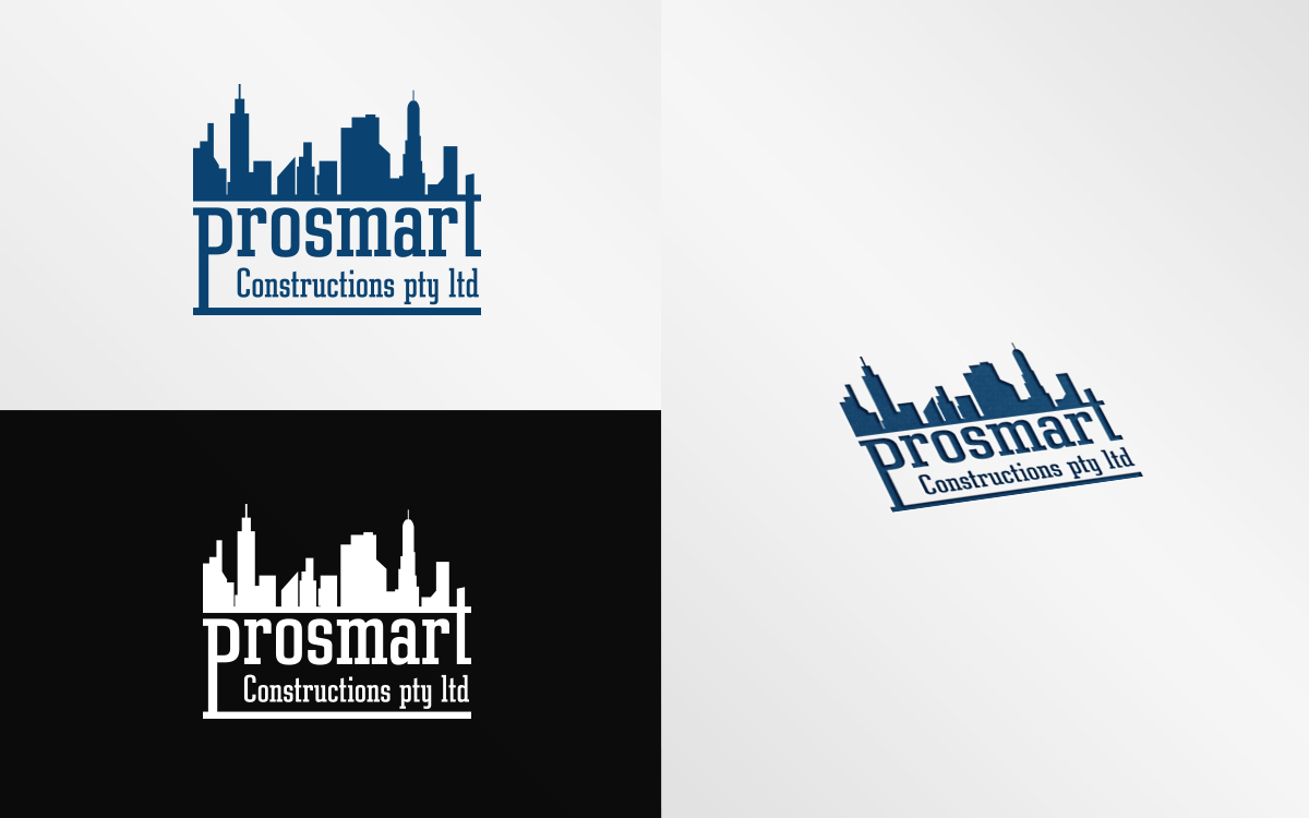 Logo Design by Grafactory for Prosmart Constructions | Design #6187911