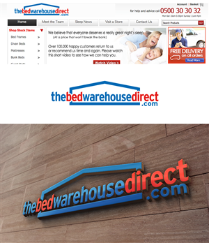 Logo Design by trufya for The Bed Warehouse (W.Mids) Ltd | Design: #6223825