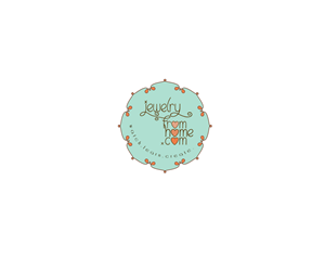 JewelryFromHome.com | Logo Design by Lovely Claire