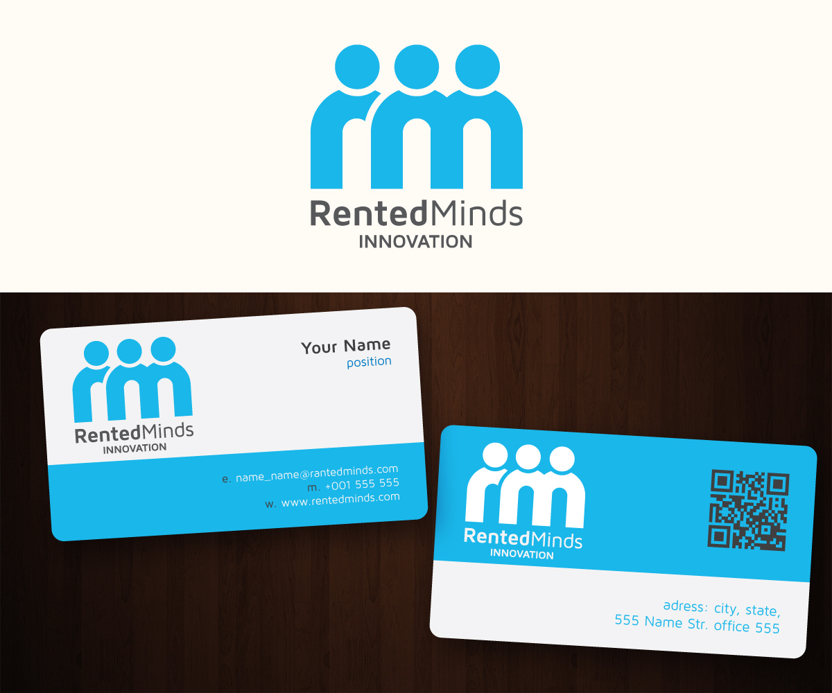 Logo Design by Anthony for RentedMinds | Design #1742146