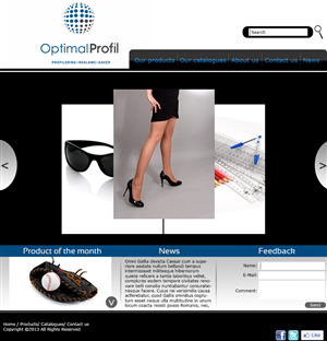Wordpress Design by FabyLeon for this project | Design #1701231