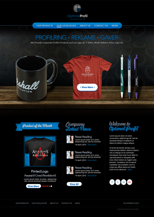 Wordpress Design by AVROM for this project | Design: #1703586