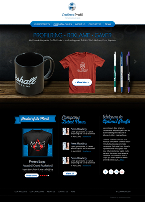 Optimal Profile Webpage | Design Wordpress par AVROM