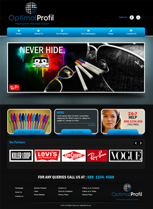 Optimal Profile Webpage | Design Wordpress par Expert Designer