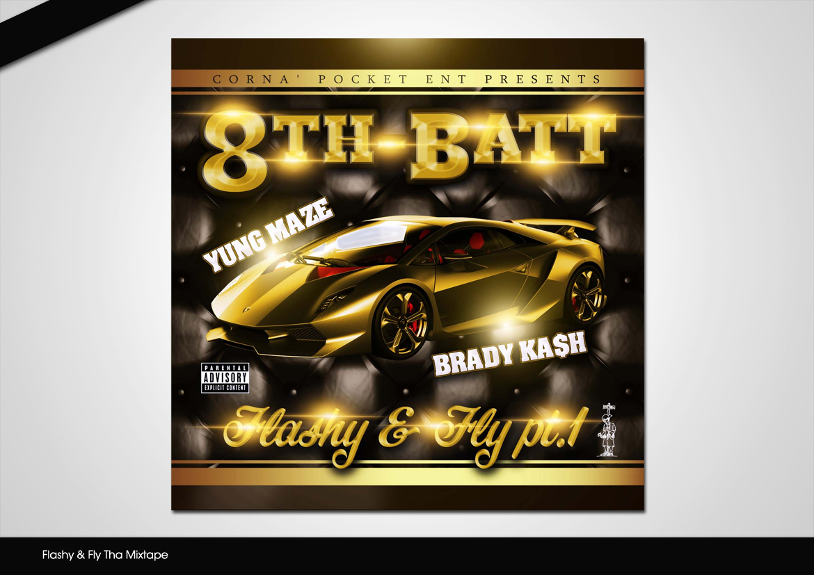 CD-Cover-Design von disign für Brady Ka$h Productions | Design #1658194