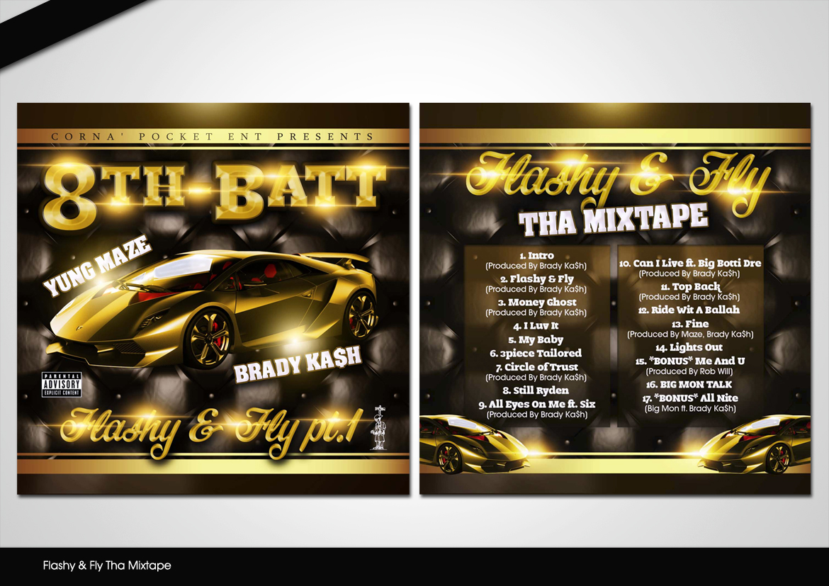CD Cover Design by disign for Brady Ka$h Productions | Design #1678568