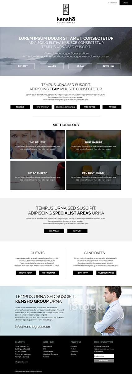 Web Design par Monica pour ce projet | Design #6321773