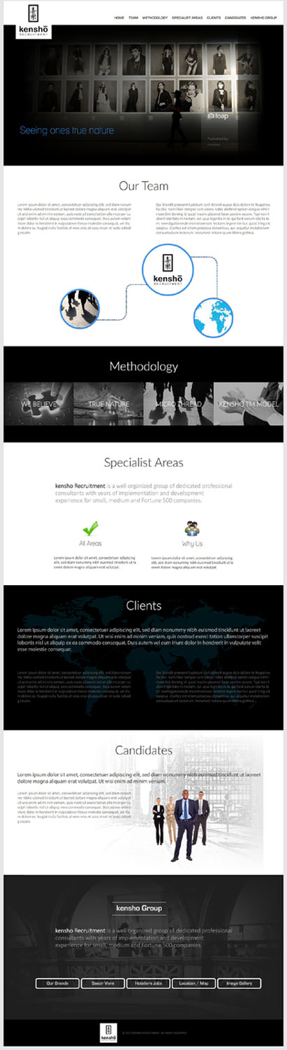 Web Design by -Marc- for this project | Design #6295862