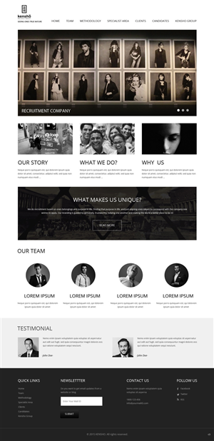 Web Design par pb pour ce projet | Design : #6193891