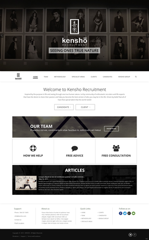 Web Design par pb pour ce projet | Design : #6193949
