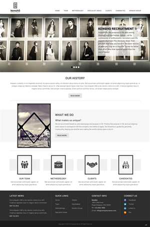 Web Design par pb pour ce projet | Design : #6219767