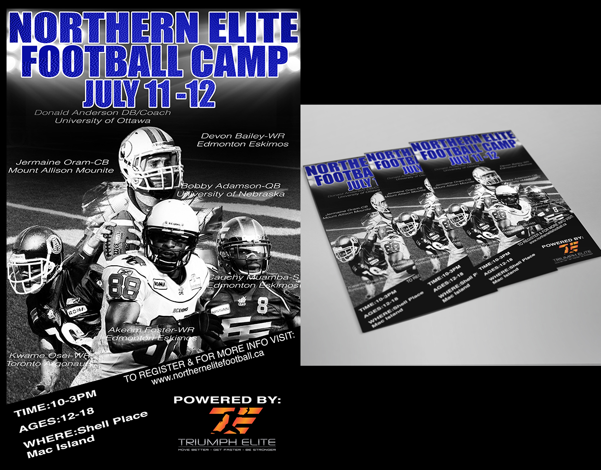 Poster Design by DL Design  for Triumph Elite | Design #6218354