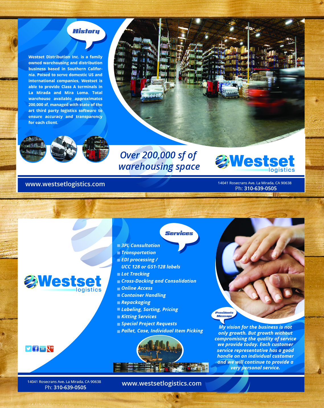 Brochure Design by Envision Design for Iffel International | Design #1666719