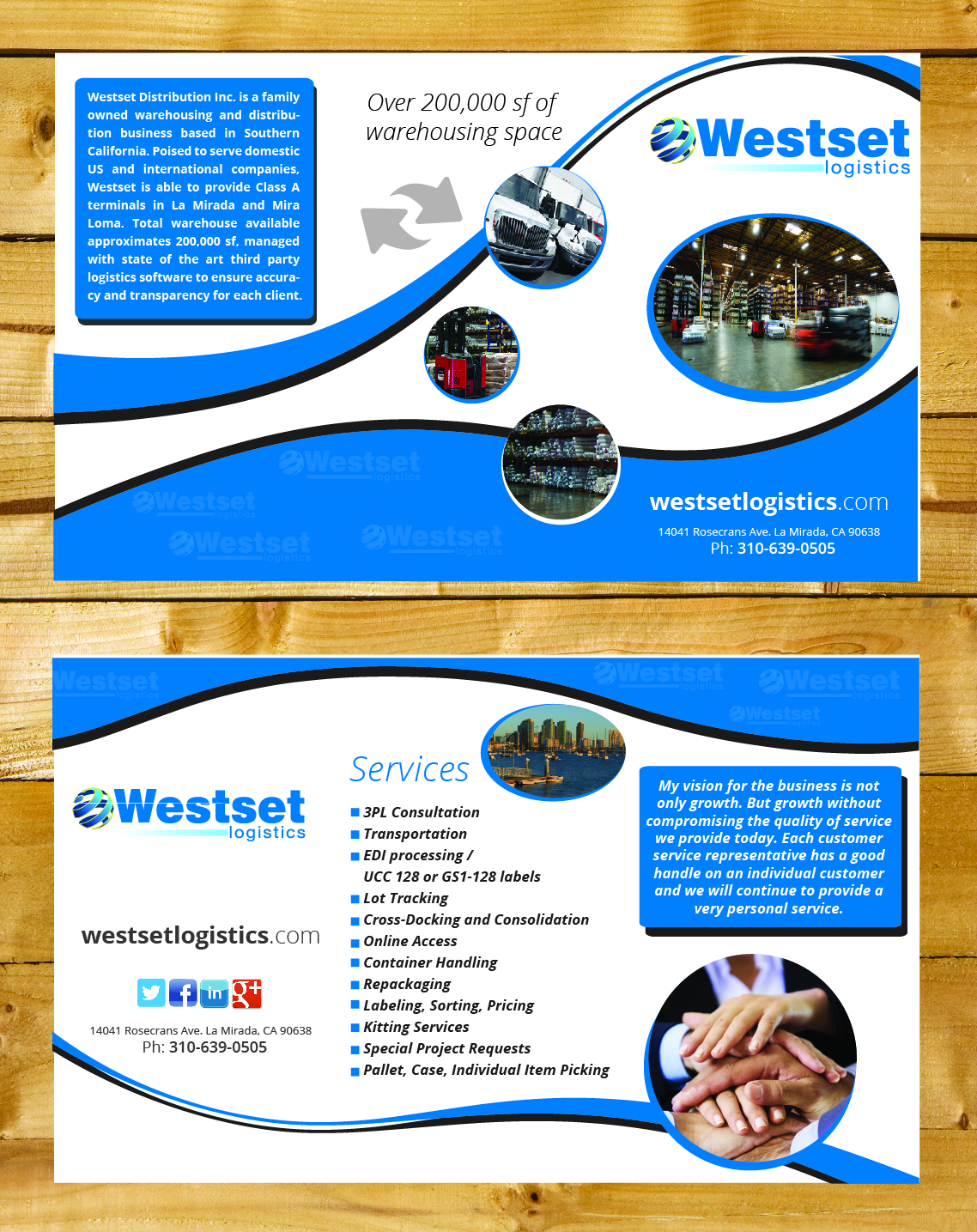 Brochure Design by Envision Design for Iffel International | Design #1667482