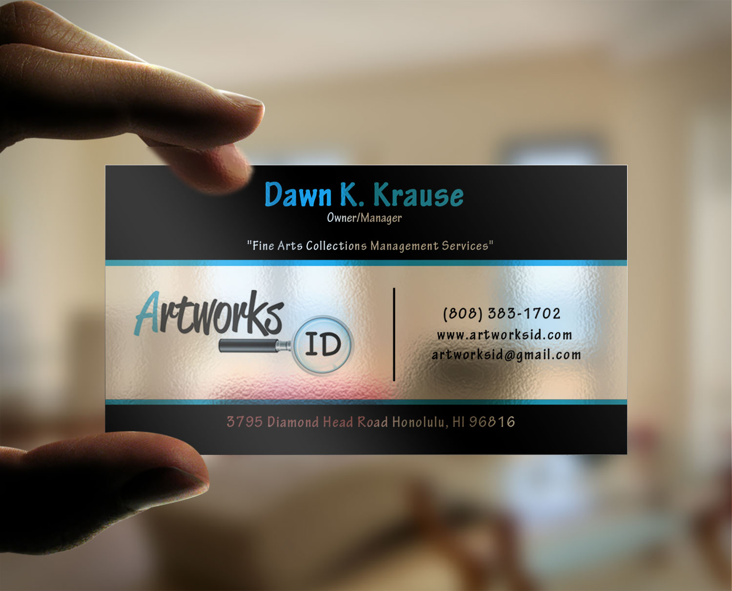 Business Card Design by Pixi Dust for Artworks ID, LLC | Design #6198032