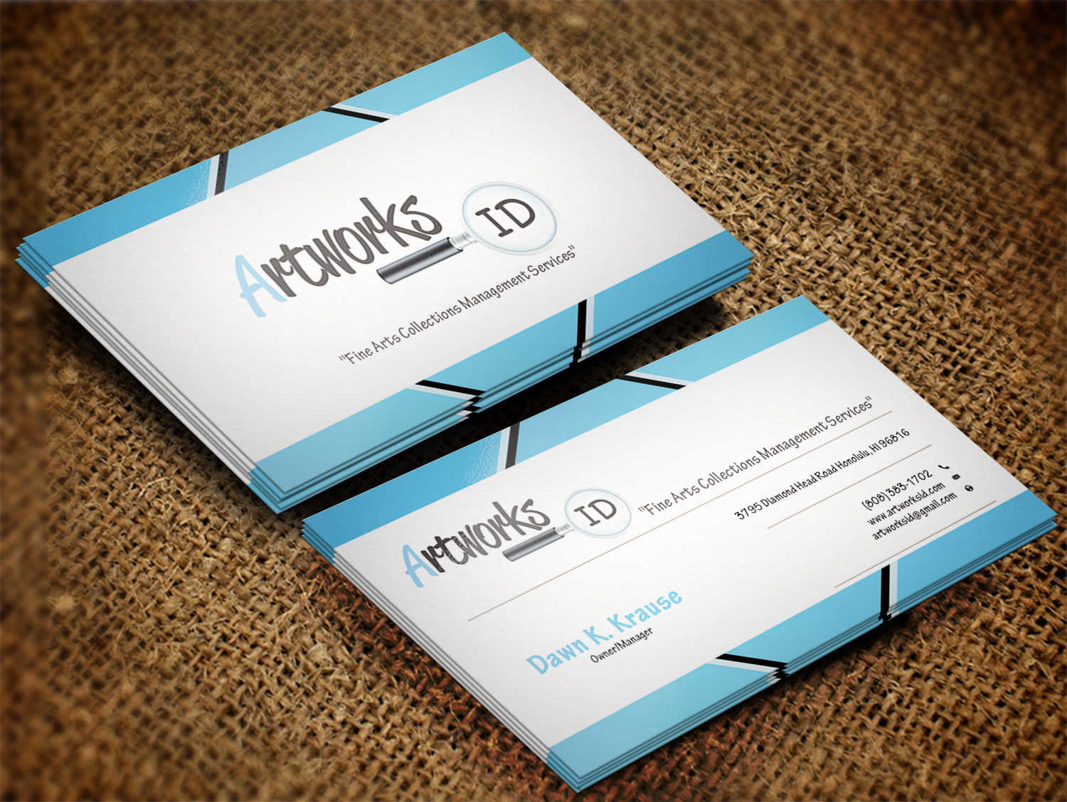 Business Card Design by Pixi Dust for Artworks ID, LLC | Design #6198033