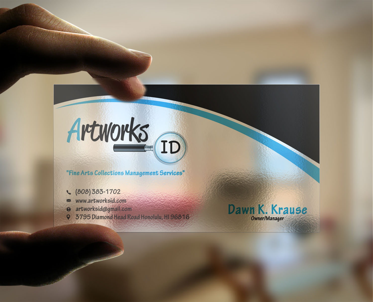 Business Card Design by Pixi Dust for Artworks ID, LLC | Design #6198036