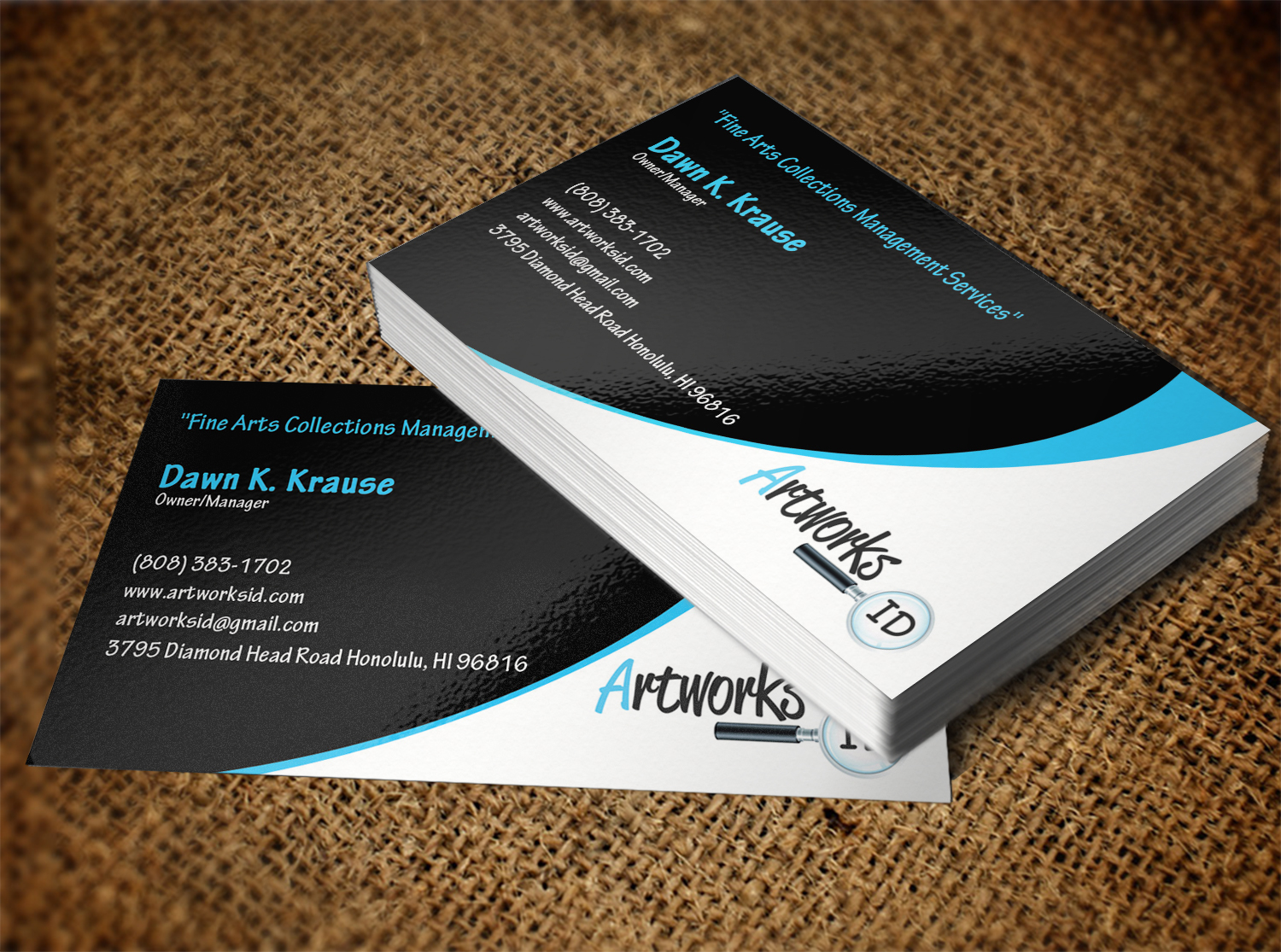 Business Card Design by Pixi Dust for Artworks ID, LLC | Design #6198037