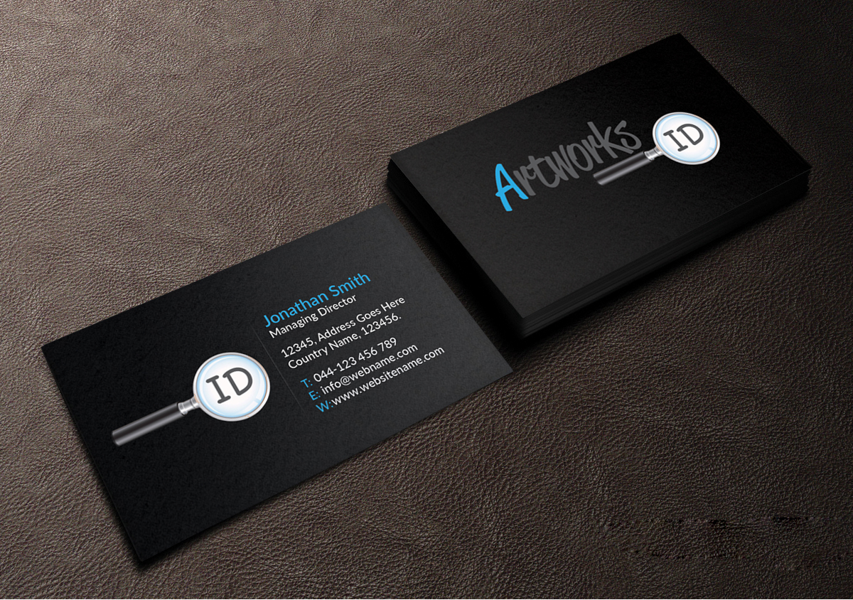 Design de Carte de Visite par Creations Box 2015 pour Artworks ID, LLC | Design #6204183