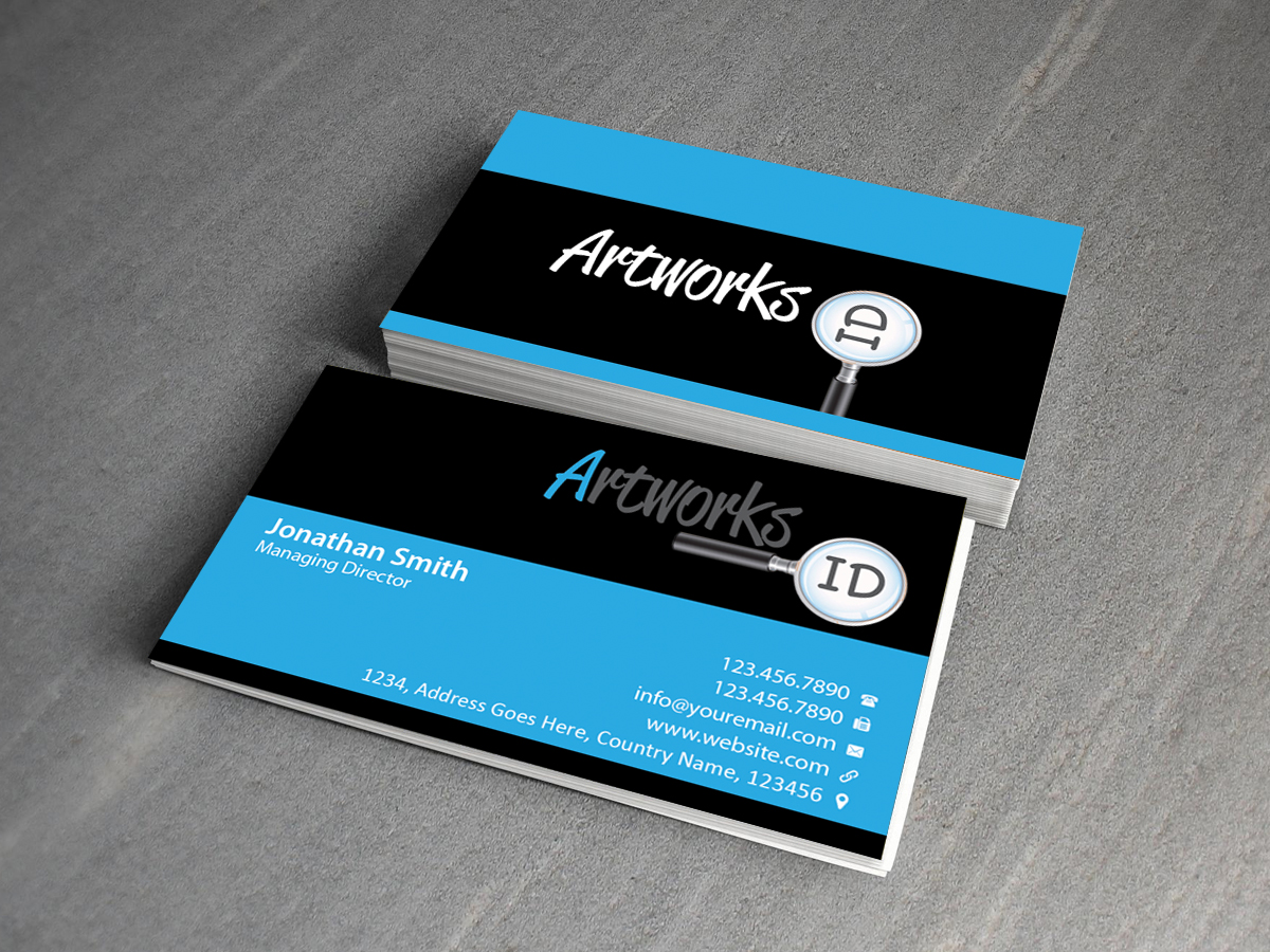 Business Card Design by Creations Box 2015 for Artworks ID, LLC | Design #6204188