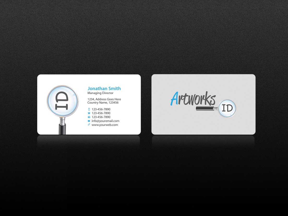 Business Card Design by Creations Box 2015 for Artworks ID, LLC | Design #6204192