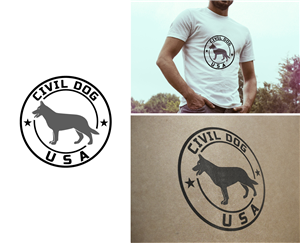 Civil Dog USA | Logo Design by StalkerV